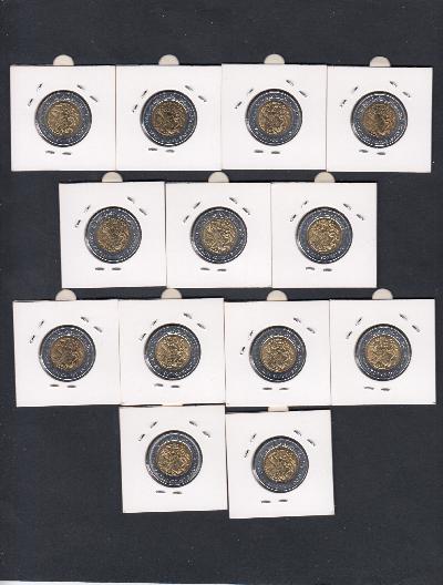 Beschrijving: 13 x 5 Pesos VIP PERSONS